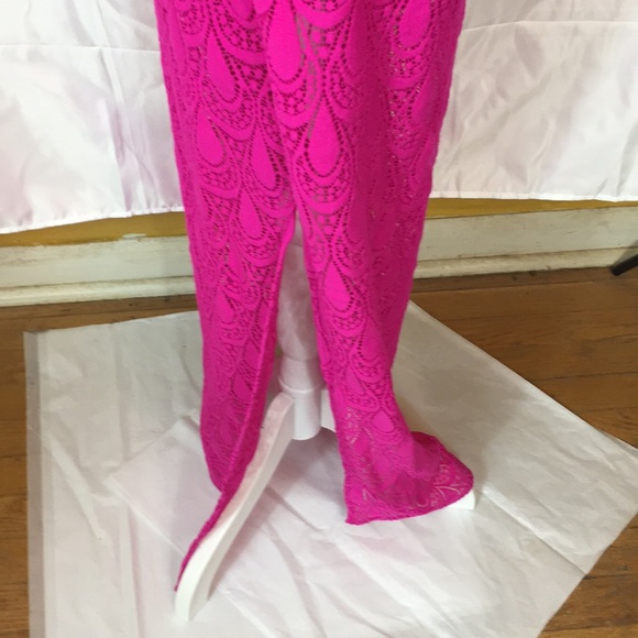 Lilly Pulitzer strapless maxi dress with slits - Picture 4 of 10